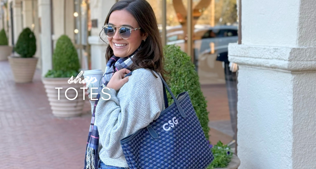 Monogrammed Tote Bags