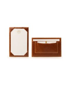 Glasses Case - British Tan Florentine Leather