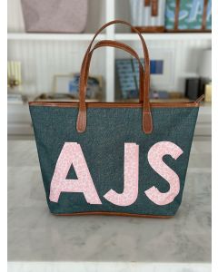 AJS - Savannah Zippered Tote