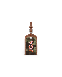 Landry Luggage Tag - Monogram Stripe