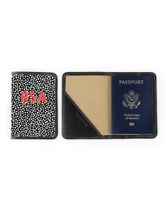 Glasgow Passport Case - Monogram Stripe