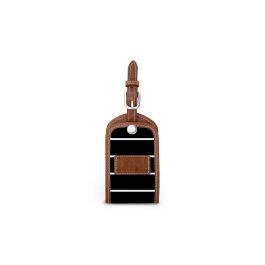 Landry Luggage Tag - Monogram Stripe