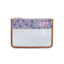 Kent Keyring Wallet - Monogram Stripe