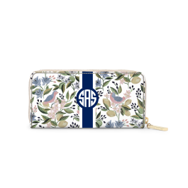 Kent Keyring Wallet - Monogram Stripe