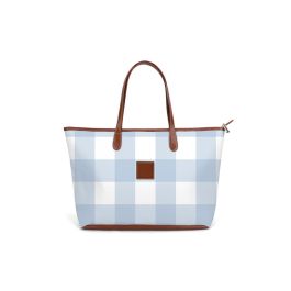 St. Anne Personalized Diaper Bag - Leather Patch