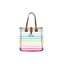Emily Ley Simplified® Large Tote Personalized With Your Initials