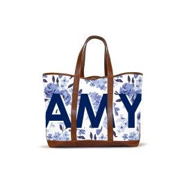 ST. CHARLES YACHT LARGE TOTE - PRINTED MONOGRAM