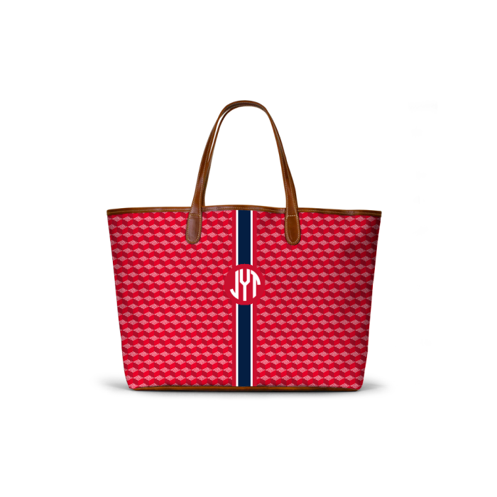 St. Anne Tote Monogram Stripe Classic