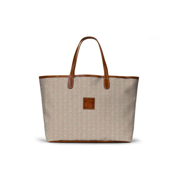 Monogrammed tote bags leather on sale