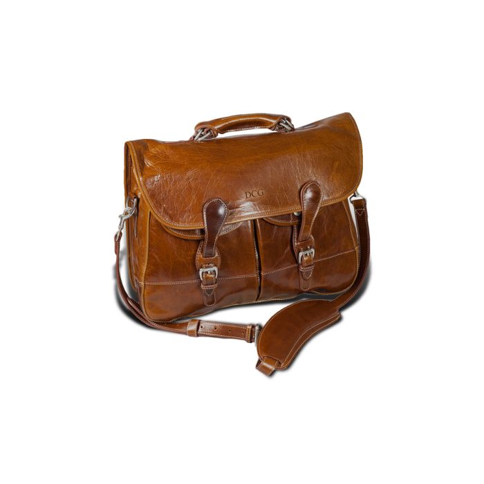 Beltrami Brown  Leather Duffle Bag  Republic of Florence