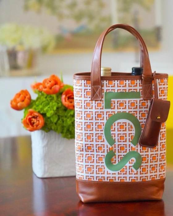Emily Ley Simplified® Large Tote Personalized With Your Initials