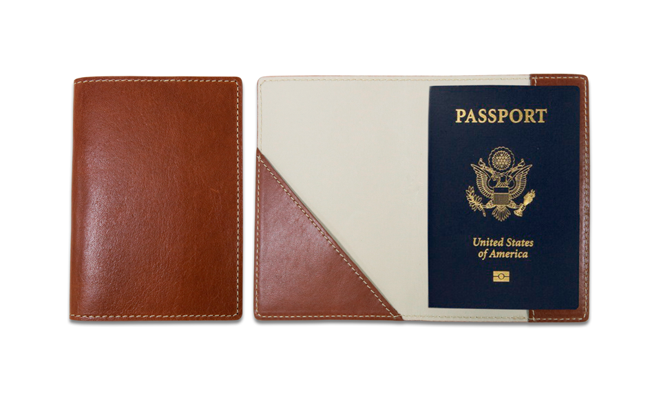 Glasgow Passport Case – Florentine Leather