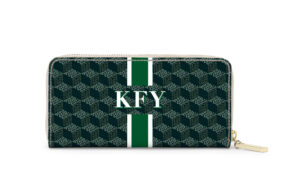 Crosby Zipper Wallet - Printed Monogram