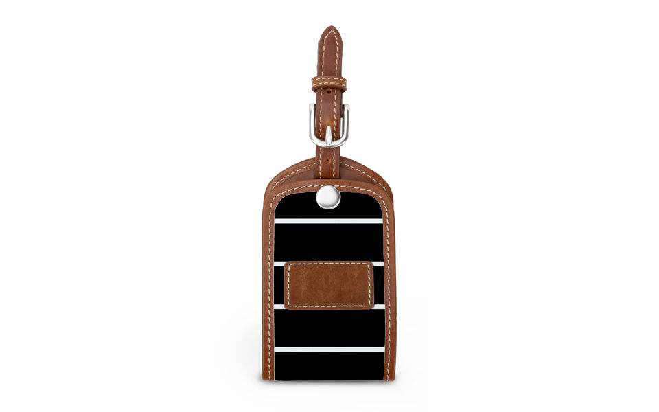 Landry Luggage Tag - Leather Patch