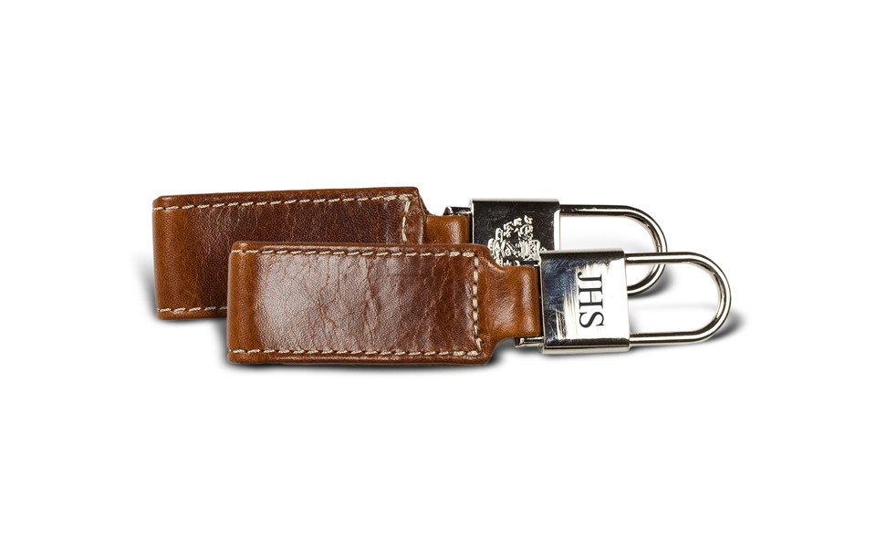 Chapman Key Fob – Florentine Leather