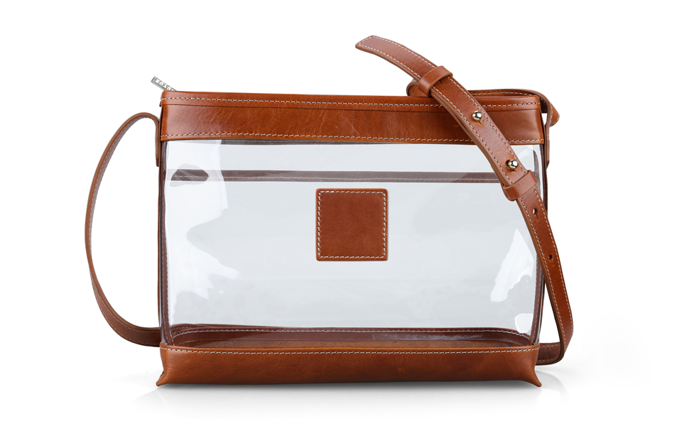 Clear Norfolk Crossbody – Florentine Leather