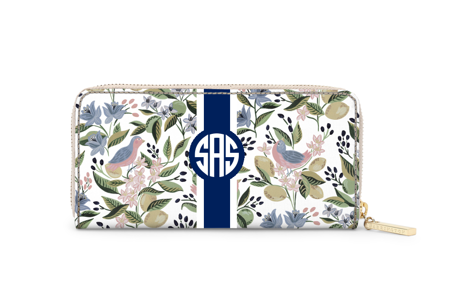 Crosby Zipper Wallet - Caitlin Wilson - Printed Monogram