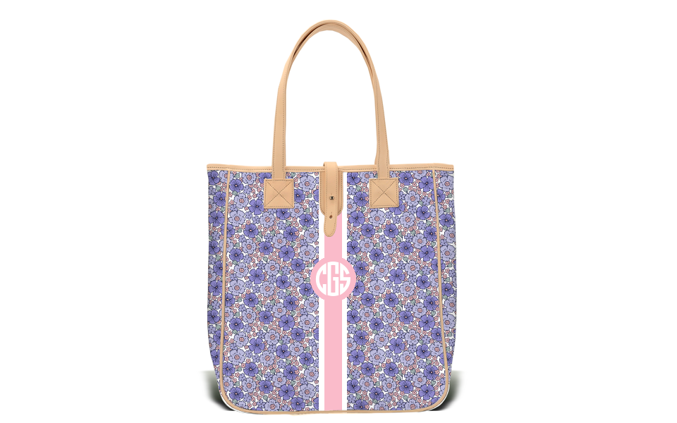 Nantucket Tote - Caitlin Wilson - Printed Monogram