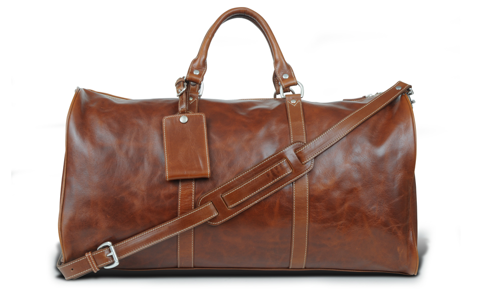 Belmont Cabin Bag - British Tan Florentine Leather