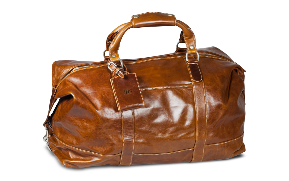 Captain's Bag - British Tan Florentine Leather